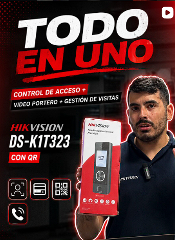 Todo en uno: control de acceso, videoportero y gestión de visitas